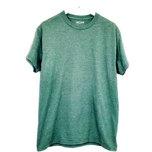 Men's Soft Cotton Tee in Green